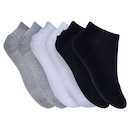 Kit de Meia Asics No Show Soft - Adulto - 3 Pares - 39 a 43 - Foto 1