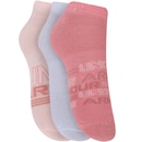 Kit de Meias Under Armour Cano Curto Essentials NS com 3 Pares - Adulto - Foto 3