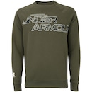Blusa de Moletom Under Armour Masculina Rival Flc Camo - Foto 5