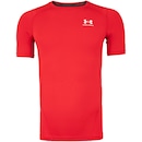 Camiseta de Compressão Under Armour Manga Curta Heatgear - Masculina - Foto 1