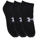 Kit de Meias Under Armour Core Cotton Low Cut com 3 Pares - Adulto - Foto 3