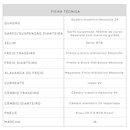 Mountain Bike Absolute 2X9 - Aro 29 - Freio a Disco Hidráulico - 18 Marchas - Foto 6