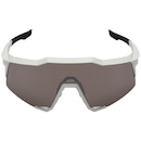 Óculos de Bike 100% Unissex Speedcraft Matte White - Hiper Silver Mirror - Foto 3