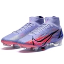 Chuteira do Kylian Mbappé de Campo Nike Mercurial Superfly 8 Elite KM FG - Adulto - Foto 2