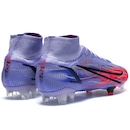 Chuteira do Kylian Mbappé de Campo Nike Mercurial Superfly 8 Elite KM FG - Adulto - Foto 4