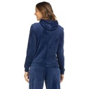 Jaqueta de Plush Feminina Oxer com Capuz e Bolso - Foto 3