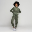 Jaqueta de Plush Feminina Oxer com Capuz e Bolso - Foto 8