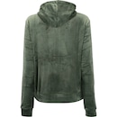 Jaqueta de Plush Feminina Oxer com Capuz e Bolso - Foto 13