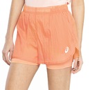Short ASICS Feminino Duplo com Pala - Foto 2