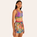 Short Farm Feminino Nylon Patch Solar - Foto 7