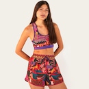 Short Farm Feminino Nylon Patch Gráfico - Foto 7