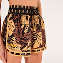 Short Farm Feminino Nylon Onça Cafuné - Foto 5
