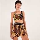 Short Farm Feminino Nylon Onça Cafuné - Foto 7