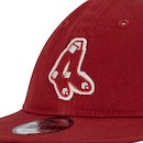 Boné Boston Red Sox MLB Aba Reta New Era 940 Unstructured Strapback - Adulto - Foto 4