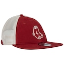 Boné Boston Red Sox MLB Aba Reta New Era 940 Unstructured Strapback - Adulto - Foto 5