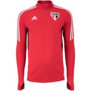 Blusa de Moletom do São Paulo adidas Treino Atletas - Masculina - Foto 1