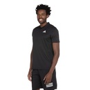 Camisa Polo adidas Tennis Club Henley - Masculina - Foto 4