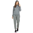 Blusão Oxer Feminino com Capuz Kanguru com Felpa - Foto 4