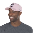 Boné New York Yankees MLB Aba Curva New Era 9Forty Snapback BON147 - Adulto - Foto 2