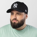 Boné New York Yankees MLB Aba Curva New Era 940 Snapback BON328 - Adulto - Foto 2
