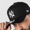 Boné New York Yankees MLB Aba Curva New Era 940 Snapback BON328 - Adulto - Foto 4