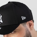 Boné New York Yankees MLB Aba Curva New Era 940 Snapback BON328 - Adulto - Foto 5