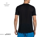 Camiseta ASICS Manga Curta Poliamida Mesh - Masculina - Foto 3