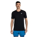 Camiseta ASICS Manga Curta Poliamida Mesh - Masculina - Foto 1