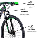 Mountain Bike Groove Hype 10  - Aro 29 - Freio a Disco Mecânico - Câmbio Shimano - Foto 6