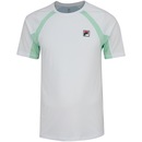 Camiseta Fila Manga Curta com Proteção Solar UV Baseline Crew - Masculina - Foto 1