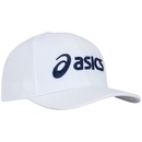 Boné Asics Aba Curva Strapback Em Sarja Com Bordado 3D - Adulto - Foto 5