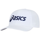Boné Asics Aba Curva Strapback Em Sarja Com Bordado 3D - Adulto - Foto 1