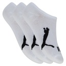 Kit de Meias Puma Sapatilha Invisivel com 3 Pares 25 a 28 - Infantil - Foto 1