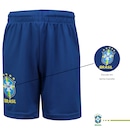 Kit de Uniforme de Futebol Infantil do Brasil CBF com Camiseta e Calção - Foto 6