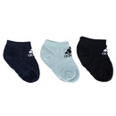 Kit de Meias adidas - 3 Pares - Infantil - Foto 2