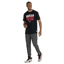 Camiseta Chicago Bulls NBA Manga Curta N092A - Masculina - Foto 4