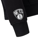 Blusão de Moletom Brooklyn Nets NBA com Capuz - Masculino - Foto 8