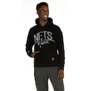 Blusão de Moletom Brooklyn Nets NBA com Capuz - Masculino - Foto 2