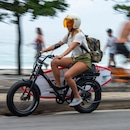 Mobilete Caloi 350W - Freio a Disco Hidráulico - Câmbio Microshift - 7 Marchas - Foto 15