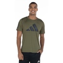 Camiseta adidas Manga Curta Freelift 3 Bar com Listras - Masculina - Foto 2