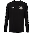 Camiseta Manga Longa do Corinthians 22 Voice Nike - Masculina - Foto 1