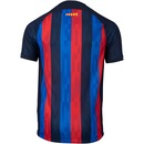 Camisa Barcelona I 22/23 Torcedor Nike - Infantil - Foto 2