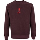 Blusão Liverpool 22 Nike Nsw Club Crw - Masculina - Foto 1