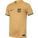 Camisa Barcelona Nike Dri-Fit Stad JS - Infantil - Foto 3