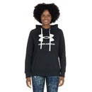 Blusa de Moletom Under Armour Feminina com Capuz Rival Fleece Log - Foto 2