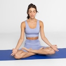 Bermuda Cós Médio Sem Costura Feminina Oxer Sem Costura Yoga - Foto 6