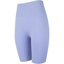 Bermuda Cós Médio Sem Costura Feminina Oxer Sem Costura Yoga - Foto 7