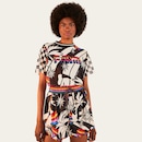 Short Feminino Farm Lic Nylon Onda de Tucano - Foto 5