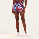 Short Feminino Farm Nylon Tucanos Chevron - Foto 1