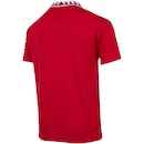 Camisa Polo Manchester United I 22/23 adidas - Infantil - Foto 4